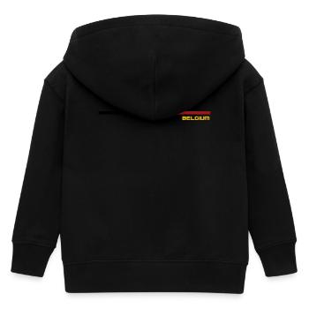 DRAPEAU BELGIUM - Veste à capuche enfant bio Stanley/Stella - noir - Dos