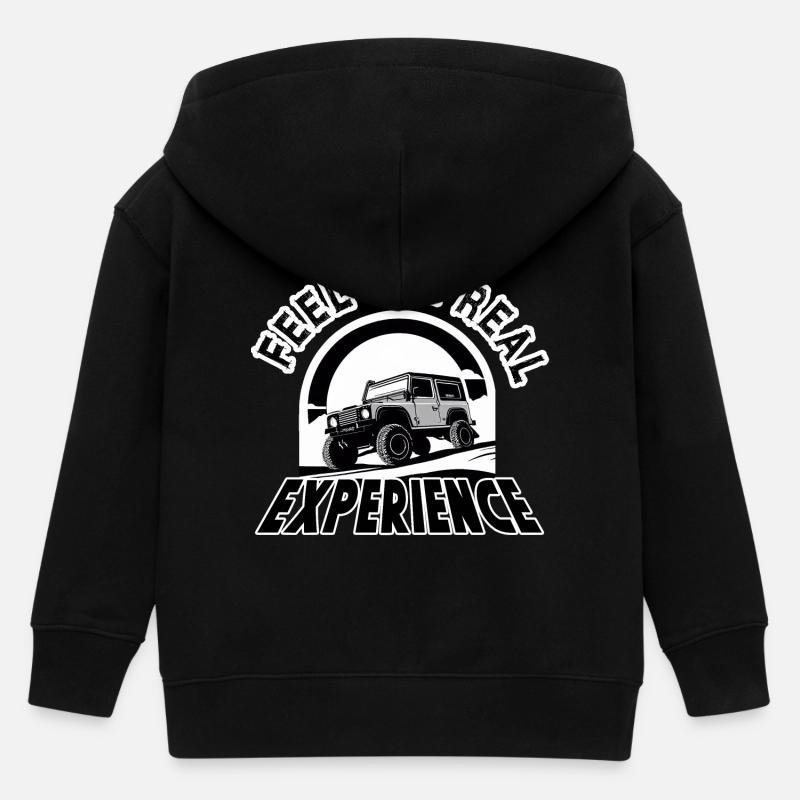 Experience Defender outdoor explore - Kinder Organic Kapuzenjacke Mini Cultivator von Stanley/Stella - Schwarz