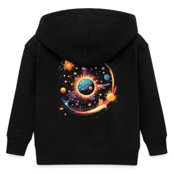 Big Bang - Veste à capuche enfant bio Stanley/Stella - noir - Dos