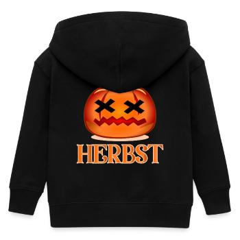 HERBST HALLOWEEN KOSTÜM - Kinder Organic Kapuzenjacke Mini Cultivator von Stanley/Stella - Schwarz - Hinten