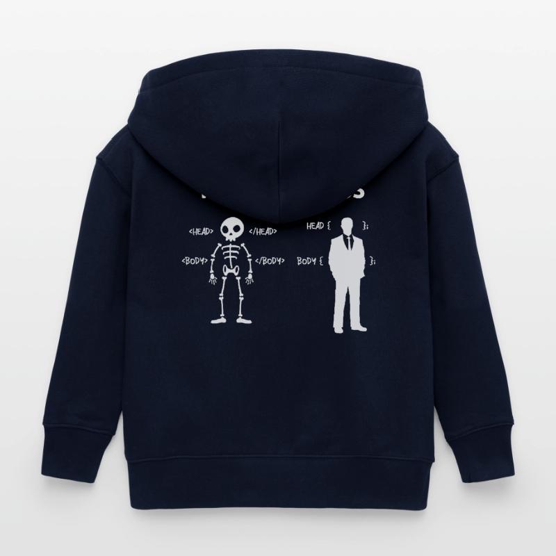 Code Css C++ Php Java Developer Code Skripting Kinder Organic Kapuzenjacke Mini Cultivator von Stanley/Stella