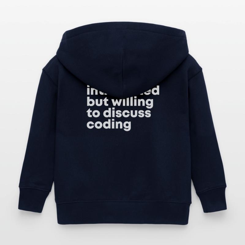 Codage Codage Codage Veste à capuche enfant bio Stanley/Stella