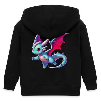 Dragon - Veste à capuche enfant bio Stanley/Stella - noir - Dos
