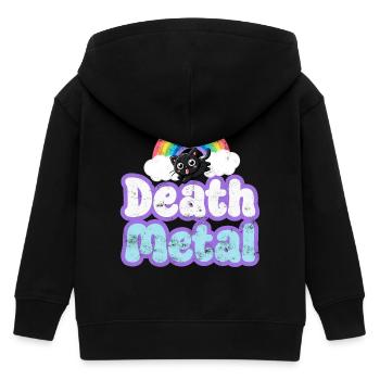 Death metal - Veste à capuche enfant bio Stanley/Stella - noir - Dos