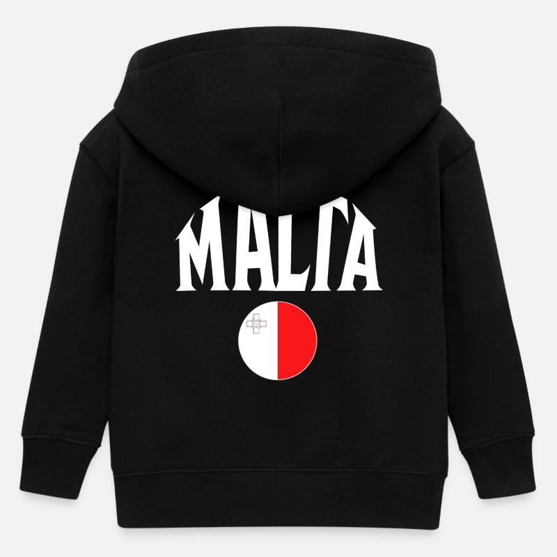 Malte - Veste à capuche enfant bio Stanley/Stella - noir