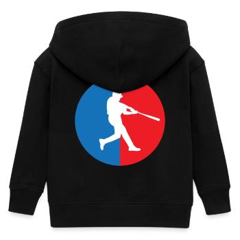 Baseball - Sport - Veste à capuche enfant bio Stanley/Stella - noir - Dos