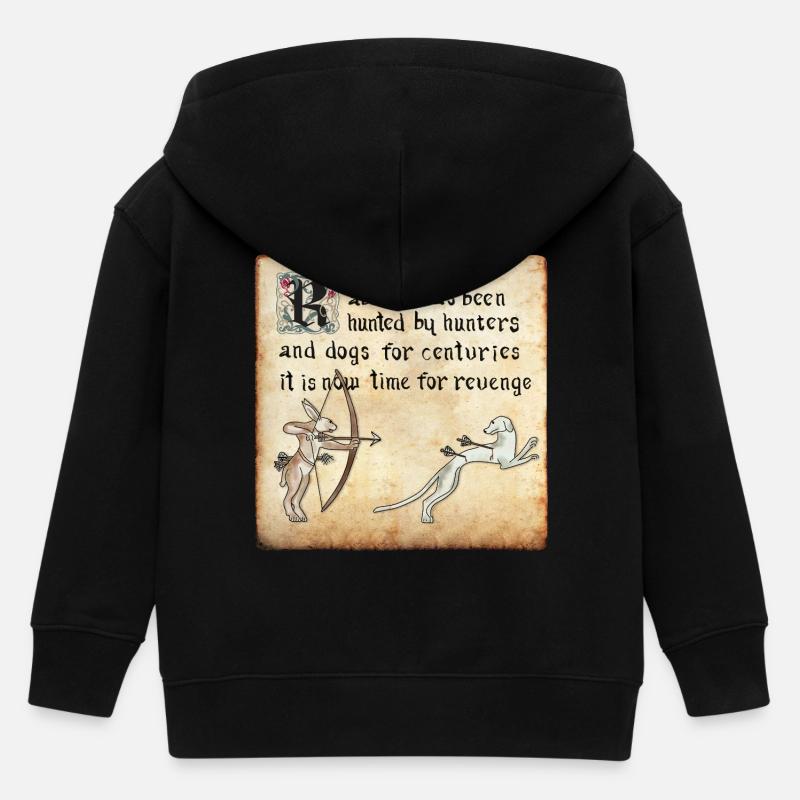 exécution - Veste à capuche enfant bio Stanley/Stella - noir