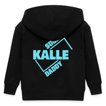 Sugar Kalle Daddy Logo - Veste à capuche enfant bio Stanley/Stella - noir - Dos