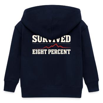 Mortgage Brokers, Loan Officers, - Kids Organic Zip-up Hoodie by Stanley/Stella - navy - Back
