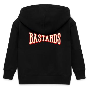 bâtards bandit dieb bâtard ghetto strasse hiphop - Veste à capuche enfant bio Stanley/Stella - noir - Dos