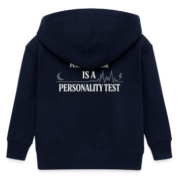 Perimenopause Humor Perimenopause - Kinder Organic Kapuzenjacke Mini Cultivator von Stanley/Stella - Navy - Hinten