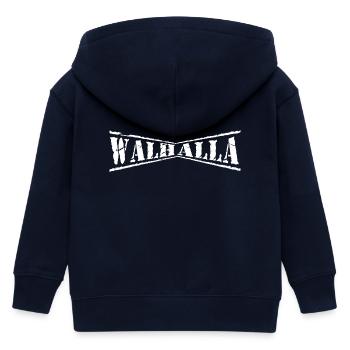 walhalla odin thor viking viking autocollant chemise - Veste à capuche enfant bio Stanley/Stella - marine - Dos