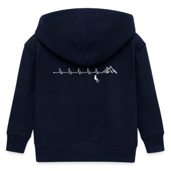 Trek de l’astronaute Crête alpine - Veste à capuche enfant bio Stanley/Stella - marine - Dos