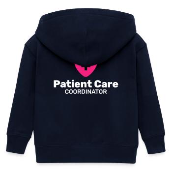 Koordinator für die Patientenversorgung - Kinder Organic Kapuzenjacke Mini Cultivator von Stanley/Stella - Navy - Hinten