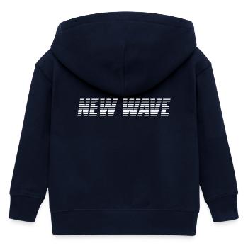 New wave - Veste à capuche enfant bio Stanley/Stella - marine - Dos