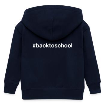MOT-CLIC RETOUR À L’ÉCOLE - Veste à capuche enfant bio Stanley/Stella - marine - Dos