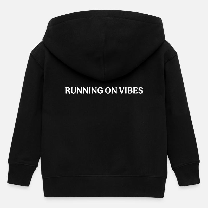 Fonctionner sur Vibes - Veste à capuche enfant bio Stanley/Stella - noir