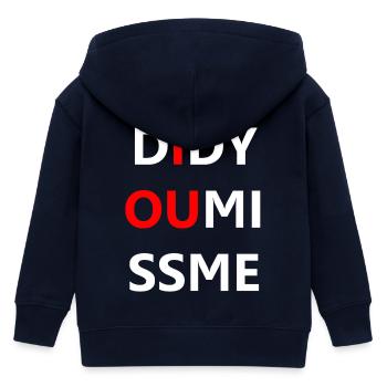 Holmes Q_05 - Kinder Organic Kapuzenjacke Mini Cultivator von Stanley/Stella - Navy - Hinten