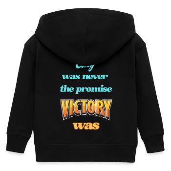 Inspirer une pression motivationnelle - Veste à capuche enfant bio Stanley/Stella - noir - Dos
