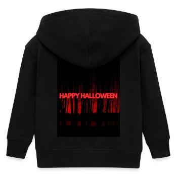 DLA - Kids Organic Zip-up Hoodie by Stanley/Stella - black - Back