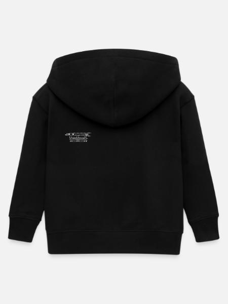 Ende. Pflanze tot. - Kinder Organic Kapuzenjacke Mini Cultivator von Stanley/Stella - Schwarz