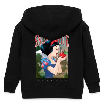 Schneewittchen Profilansicht Mit Rotem Apfel - Kinder Organic Kapuzenjacke Mini Cultivator von Stanley/Stella - Schwarz - Hinten