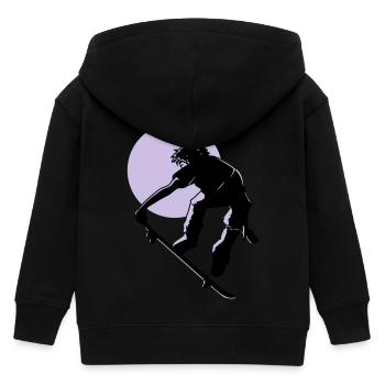 skater - Kinder Organic Kapuzenjacke Mini Cultivator von Stanley/Stella - Schwarz - Hinten