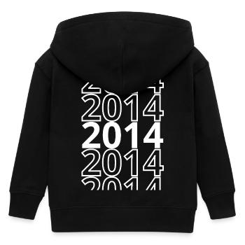 2014 2014 2014 - Kinder Organic Kapuzenjacke Mini Cultivator von Stanley/Stella - Schwarz - Hinten