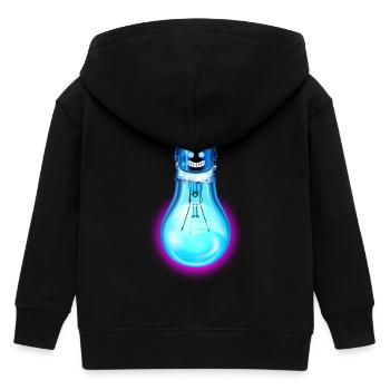 ASTROBULB - Kinder Organic Kapuzenjacke Mini Cultivator von Stanley/Stella - Schwarz - Hinten