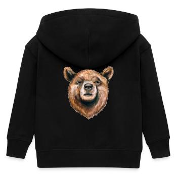 porter - Veste à capuche enfant bio Stanley/Stella - noir - Dos