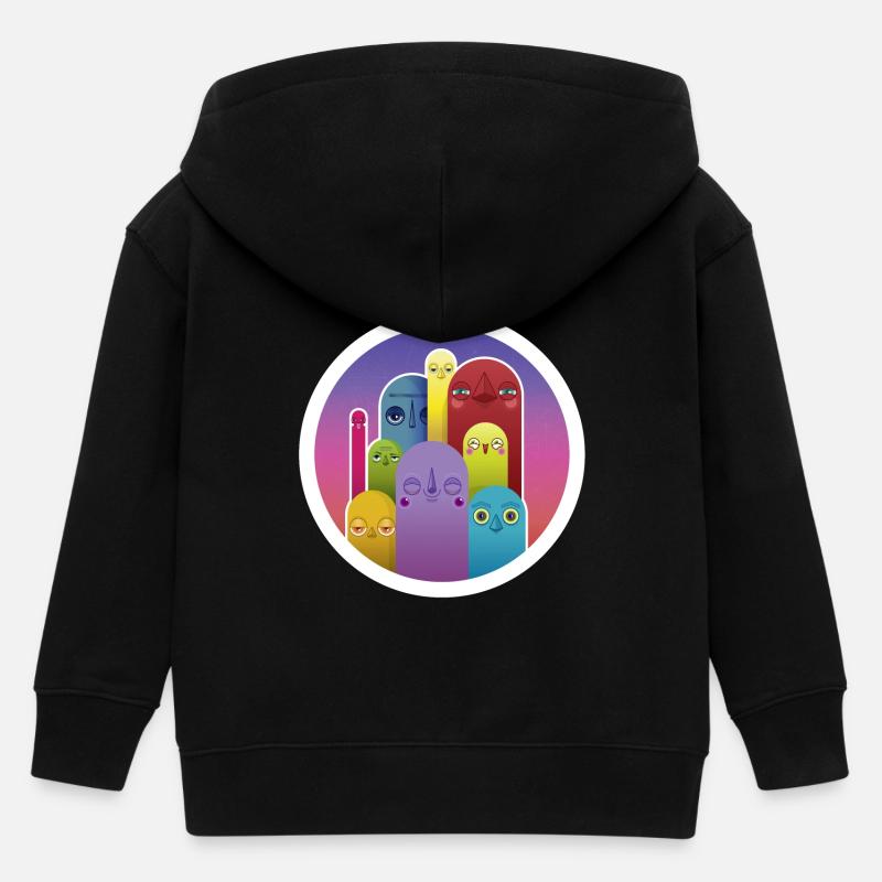 ATMOgroup - Veste à capuche enfant bio Stanley/Stella - noir