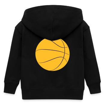 basketball - Kinder Organic Kapuzenjacke Mini Cultivator von Stanley/Stella - Schwarz - Hinten