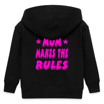 Mère - Veste à capuche enfant bio Stanley/Stella - noir - Dos