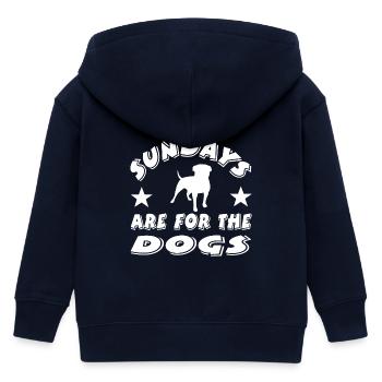 Canine - Veste à capuche enfant bio Stanley/Stella - marine - Dos