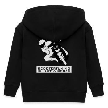 Scooter Tuning n'est pas un état-major de la - Veste à capuche enfant bio Stanley/Stella - noir - Dos