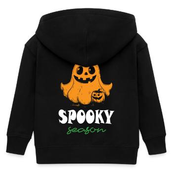 Saison effrayante Halloween - Veste à capuche enfant bio Stanley/Stella - noir - Dos