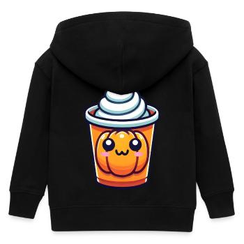 Becher - Kinder Organic Kapuzenjacke Mini Cultivator von Stanley/Stella - Schwarz - Hinten