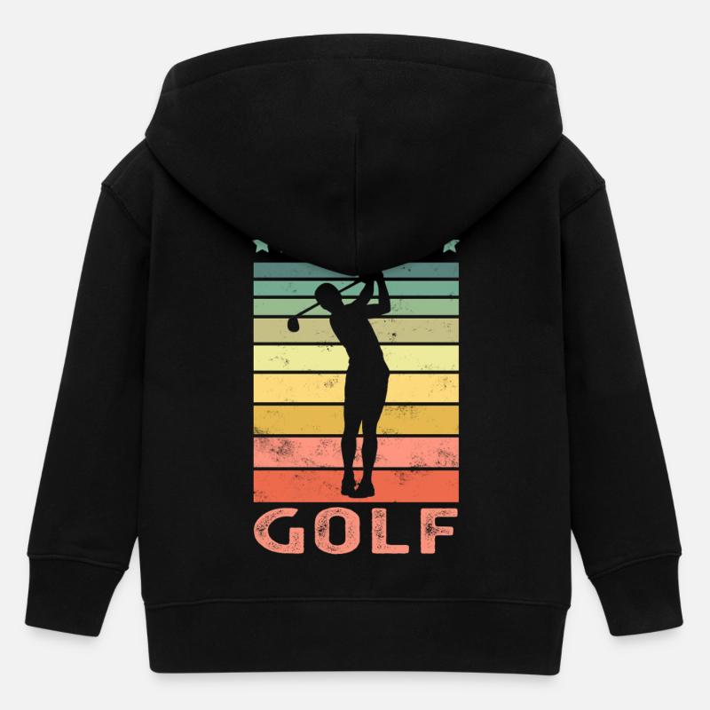 golfe - Veste à capuche enfant bio Stanley/Stella - noir