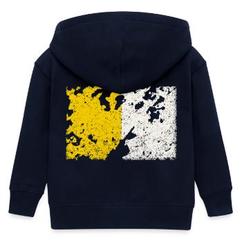 Antrim - Vintage - Kinder Organic Kapuzenjacke Mini Cultivator von Stanley/Stella - Navy - Hinten