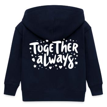 Ensemble toujours - Veste à capuche enfant bio Stanley/Stella - marine - Dos