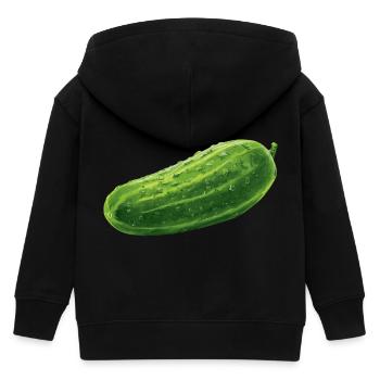 Concombre - Veste à capuche enfant bio Stanley/Stella - noir - Dos