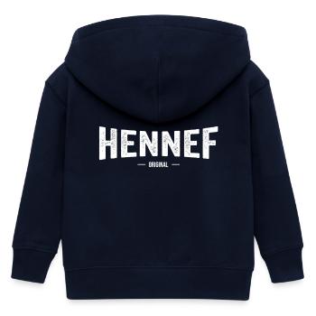 Hennef Original - Kinder Organic Kapuzenjacke Mini Cultivator von Stanley/Stella - Navy - Hinten