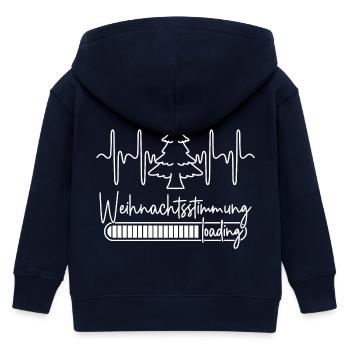 Weihnachtsstimmung loading - Kinder Organic Kapuzenjacke Mini Cultivator von Stanley/Stella - Navy - Hinten