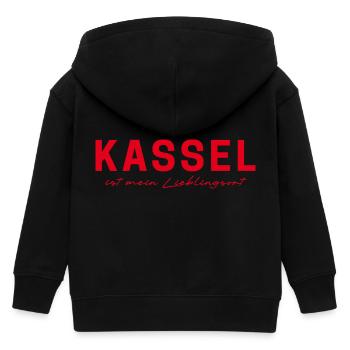Kassel T-Shirt – Perfekt für Fans - Kinder Organic Kapuzenjacke Mini Cultivator von Stanley/Stella - Schwarz - Hinten