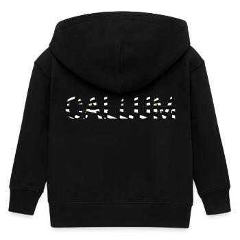 Callum prénom calumba - Veste à capuche enfant bio Stanley/Stella - noir - Dos