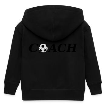 Coach - Veste à capuche enfant bio Stanley/Stella - noir - Dos