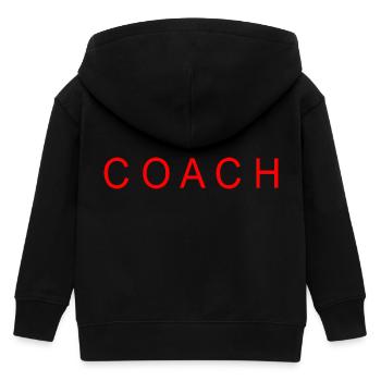 Coach - Veste à capuche enfant bio Stanley/Stella - noir - Dos