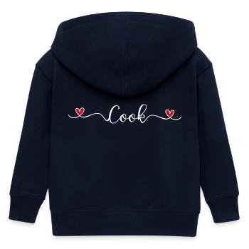 Cuire - Veste à capuche enfant bio Stanley/Stella - marine - Dos
