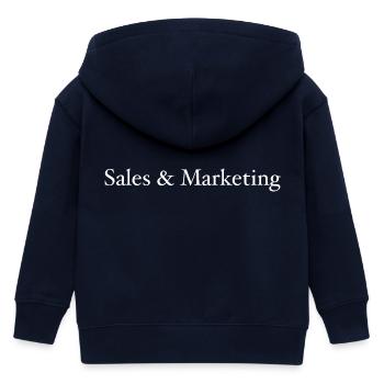 Sales and marketing - Veste à capuche enfant bio Stanley/Stella - marine - Dos