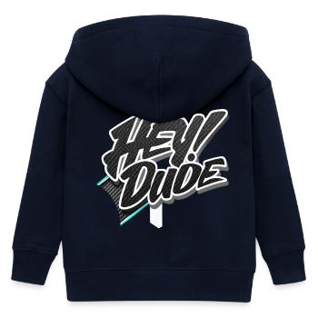 hey Kumpel - Kinder Organic Kapuzenjacke Mini Cultivator von Stanley/Stella - Navy - Hinten